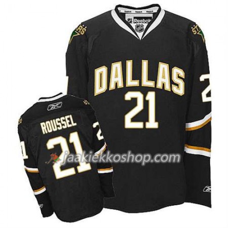 Reebok Miehille NHL Dallas Stars Pelipaita Antoine Roussel #21 Premier Musta