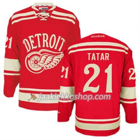 Reebok Miehille NHL Detroit Red Wings Pelipaita Tomas Tatar #21 2014 Winter Classic Punainen
