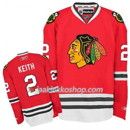 Lapsille NHL Chicago Blackhawks Pelipaita Duncan Keith #2 Premier Koti Punainen
