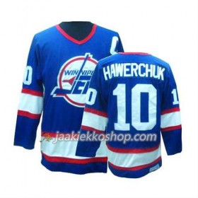 Reebok Miehille NHL Winnipeg Jets Pelipaita Dale Hawerchuk Sininen #10 Valkoinen
