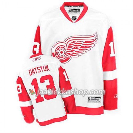 Reebok Miehille NHL Detroit Red Wings Pelipaita Pavel Datsyuk #13 Vieras Punainen