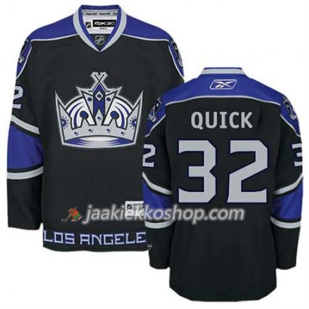 Reebok Nainen NHL Los Angeles Kings Pelipaita Jonathan Quick #32 Premier Kolmas Musta