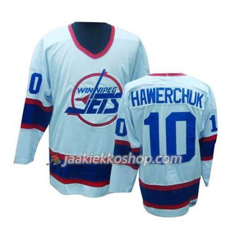 Reebok Miehille NHL Winnipeg Jets Pelipaita Dale Hawerchuk #10 Valkoinen