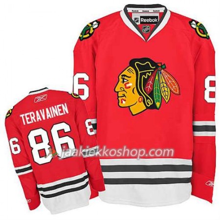 Lapsille NHL Chicago Blackhawks Pelipaita Teuvo Teravainen #86 Premier Koti Punainen