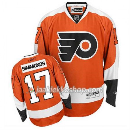 Reebok Miehille NHL Philadelphia Flyers Pelipaita Wayne Simmonds #17 Koti Oranssi