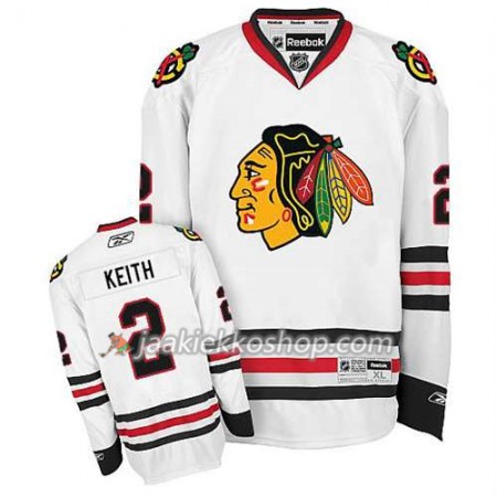 Reebok Nainen NHL Chicago Blackhawks Pelipaita Duncan Keith #2 Premier Vieras Musta
