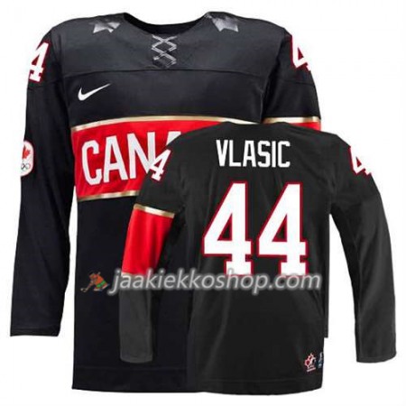 Reebok Nainen NHL Premier Kanada Team Pelipaita Marc-Edouard Vlasic #44 Kolmas Musta Paita