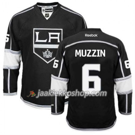 Reebok Miehille NHL Los Angeles Kings Pelipaita Jake Muzzin #6 Koti Musta Reebok Miehille NHL Los Angeles Kings Pelipaita Jake Muzzin #6 Koti Musta