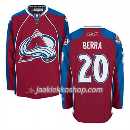 Reebok Miehille NHL Colorado Avalanche Pelipaita Reto Berra #20 Koti Sininen