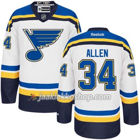 Reebok Miehille NHL St. Louis Blues Pelipaita Jake Allen Reebok Premier Vieras #34