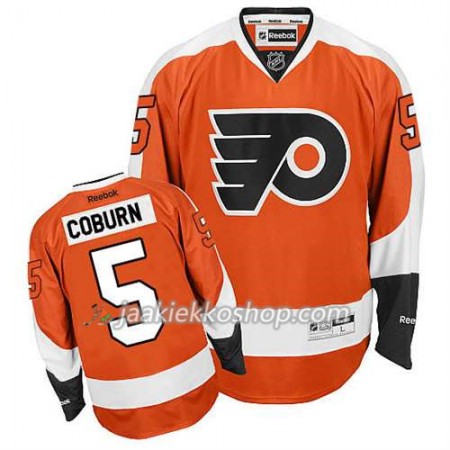 Reebok Miehille NHL Philadelphia Flyers Pelipaita Braydon Coburn #5 Koti Oranssi