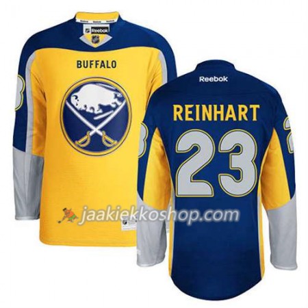 Reebok Miehille NHL Buffalo Sabres Pelipaita Sam Reinhart #23 Uusi Kolmas Kulta