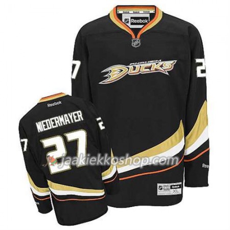 Reebok Miehille NHL Anaheim Ducks Pelipaita Scott Niedermayer #27 Koti Musta