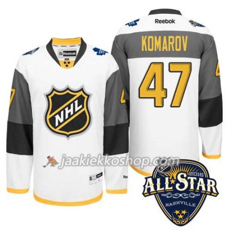 2016 All Star NHL Premier-Toronto Maple Leafs Pelipaita Leo Komarov #47 Valkoinen Paita