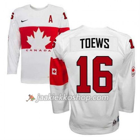 Lapsille NHL Premier Kanada Team Pelipaita Jonathan Toews #16 Koti Valkoinen Paita Lapsille NHL Premier Kanada Team Pelipaita Jonathan Toews #16 Koti Valkoinen Paita