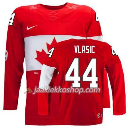 Reebok Nainen NHL Premier Kanada Team Pelipaita Marc-Edouard Vlasic #44 Vieras Punainen Paita