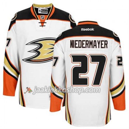 Reebok Miehille NHL Anaheim Ducks Pelipaita Scott Niedermayer #27 Vieras Valkoinen