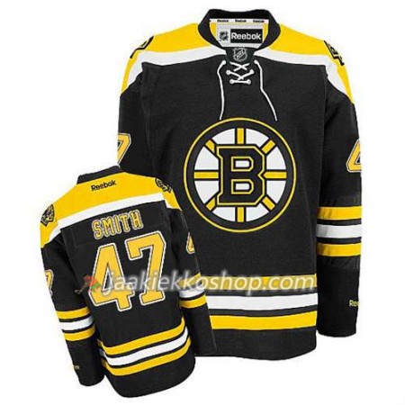 Reebok Miehille NHL Boston Bruins Pelipaita Torey Krug #47 Koti Musta