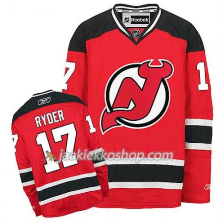 Reebok Miehille NHL New Jersey Devils Pelipaita Michael Ryder #17 Koti Punainen