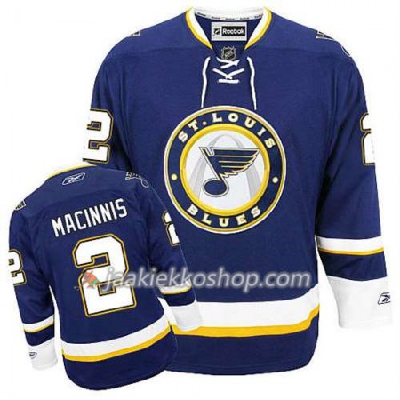 Reebok Miehille NHL St. Louis Blues Pelipaita Al Macinnis #2 Kolmas Sininen Reebok Miehille NHL St. Louis Blues Pelipaita Al Macinnis #2 Kolmas Sininen