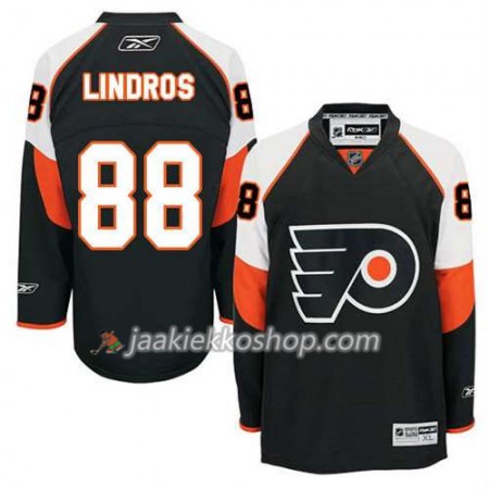 Reebok Miehille NHL Philadelphia Flyers Pelipaita Eric Lindros #88 Kolmas Musta