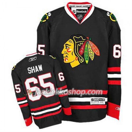 Reebok Miehille NHL Chicago Blackhawks Pelipaita Andrew Shaw #65 Kolmas Musta Reebok Miehille NHL Chicago Blackhawks Pelipaita Andrew Shaw #65 Kolmas Musta
