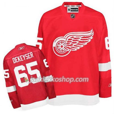 Reebok Miehille NHL Detroit Red Wings Pelipaita Danny DeKeyser #65 Koti Punainen