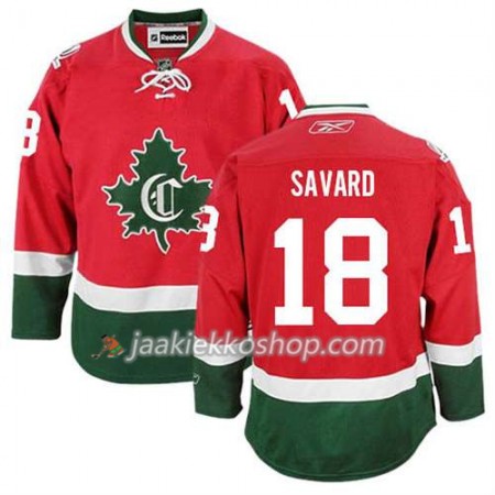 Reebok Miehille NHL Montreal Canadiens Pelipaita Serge Savard #18 Kolmas Uusi Punainen
