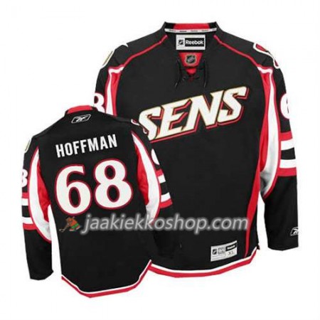 Reebok Miehille NHL Ottawa Senators Pelipaita Mike Hoffman #68 Kolmas Musta