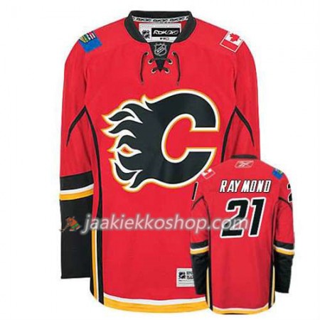 Reebok Miehille NHL Calgary Flames Pelipaita Mason Raymond #21 Koti Punainen