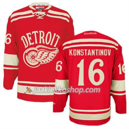 Reebok Miehille NHL Detroit Red Wings Pelipaita Wladimir Konstantinov #16 2014 Winter Classic Punainen