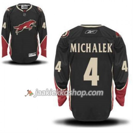 Reebok Miehille NHL Phoenix Coyotes Zbynek Michalek 4 Musta Kolmas