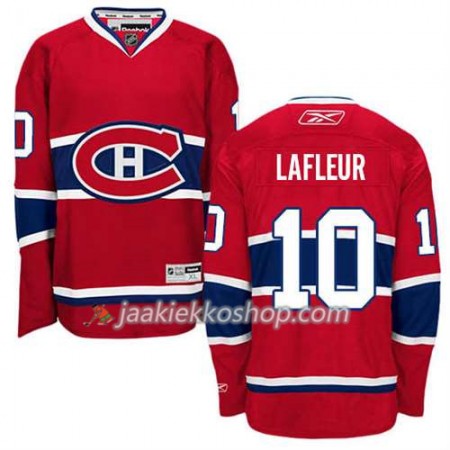 Reebok Miehille NHL Montreal Canadiens Pelipaita Guy Lafleur #10 Koti Punainen