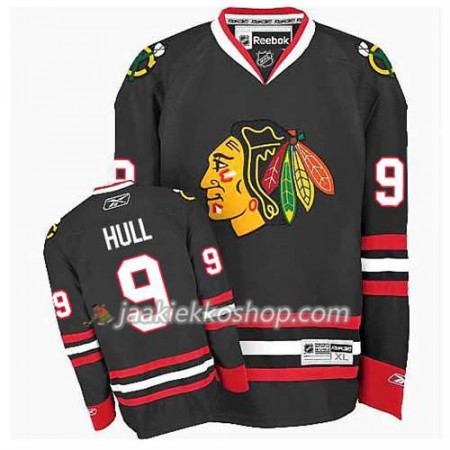 Lapsille NHL Chicago Blackhawks Pelipaita Bobby Hull #9 Premier Kolmas Musta Lapsille NHL Chicago Blackhawks Pelipaita Bobby Hull #9 Premier Kolmas Musta