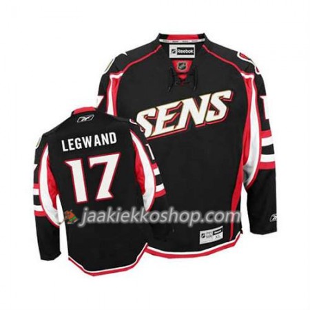 Reebok Miehille NHL Ottawa Senators Pelipaita David Legwand #17 Kolmas Musta