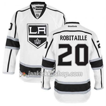 Reebok Miehille NHL Los Angeles Kings Pelipaita Luc Robitaille #20 Vieras Valkoinen