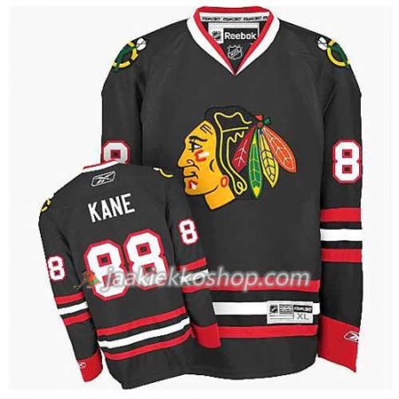 Reebok Nainen NHL Chicago Blackhawks Pelipaita Patrick Kane #88 Premier Kolmas Musta