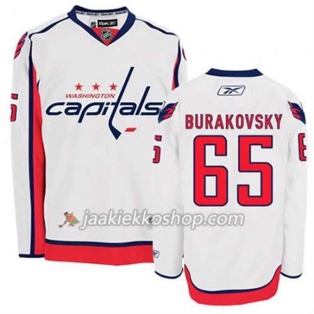 Reebok Miehille NHL Washington Capitals Pelipaita Andre Burakovsky #65 Vieras Valkoinen