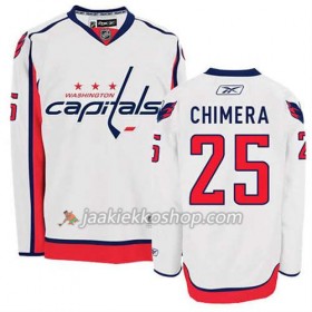 Reebok Miehille NHL Washington Capitals Pelipaita Jason Chimera #25 Vieras Premier