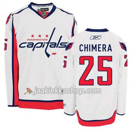 Reebok Miehille NHL Washington Capitals Pelipaita Jason Chimera #25 Vieras Premier