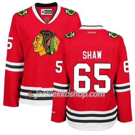 Reebok Miehille NHL Chicago Blackhawks Pelipaita Andrew Shaw #65 Koti Punainen