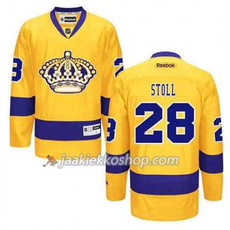 Reebok Miehille NHL Los Angeles Kings Pelipaita Jarret Stoll #28 Kolmas Kulta