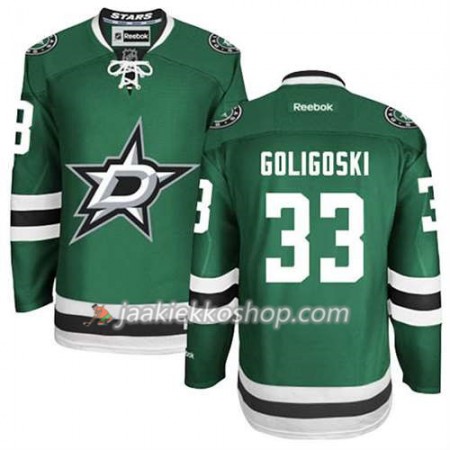 Reebok Miehille NHL Dallas Stars Pelipaita Alex Goligoski #33 Koti Vihreä