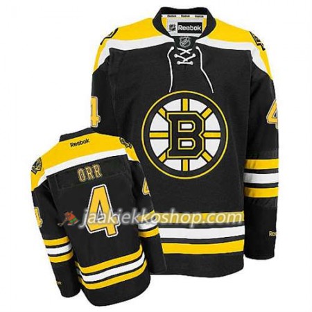 2015 Reebok Miehille NHL Boston Bruins Pelipaita Bobby Orr #4 Koti Musta