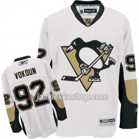 Reebok Miehille NHL Pittsburgh Penguins Pelipaita Tomas Vokoun 92 Valkoinen Vieras