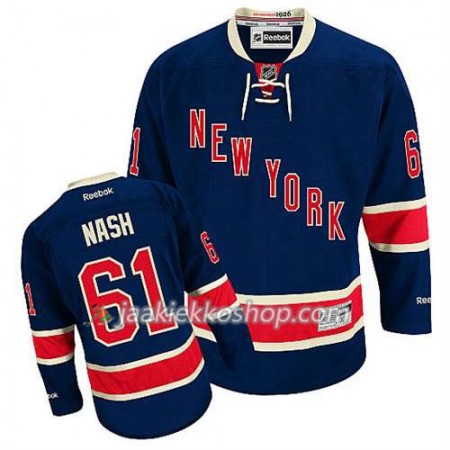 Reebok Miehille NHL New York Rangers Pelipaita Rick Nash #61 Kolmas Sininen