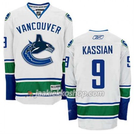 Reebok Miehille NHL Vancouver Canucks Pelipaita Zack Kassian #9 Vieras Valkoinen