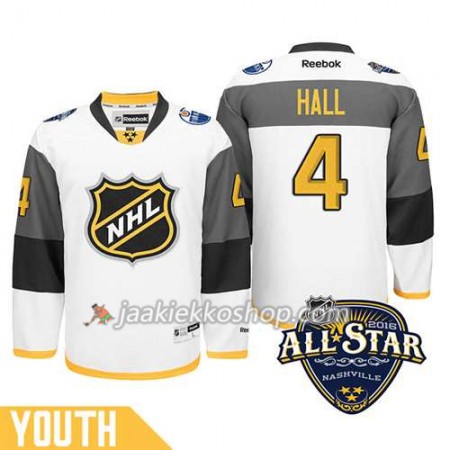 Lapsille NHL 2016 All Star Premier-Edmonton Oilers Pelipaita Taylor Hall #4 Valkoinen Paita