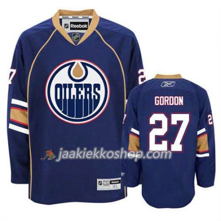 Reebok Miehille NHL Edmonton Oilers Pelipaita Boyd Gordon #27 Kolmas Sininen Paita