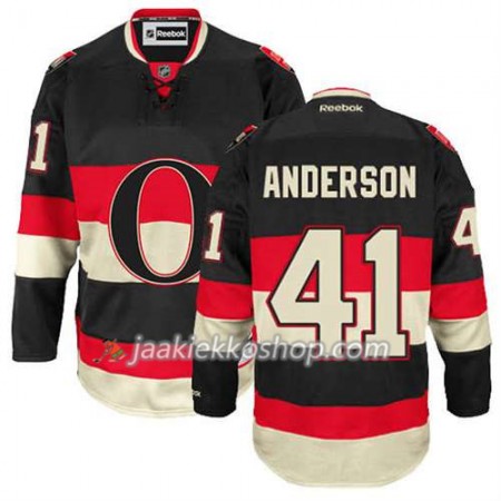Reebok Miehille NHL Ottawa Senators Pelipaita Craig Anderson #41 Uusi Kolmas Musta Reebok Miehille NHL Ottawa Senators Pelipaita Craig Anderson #41 Uusi Kolmas Musta